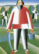 Kasimir Malevich In the grass field oil painting reproduction